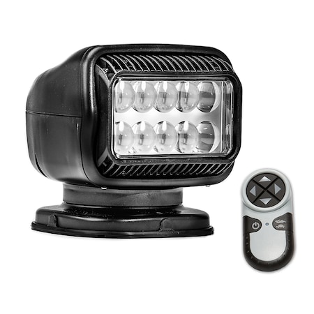 Golight Radioray GT Series Permanent Mount - Black LED - Wireless Hand 20514GT